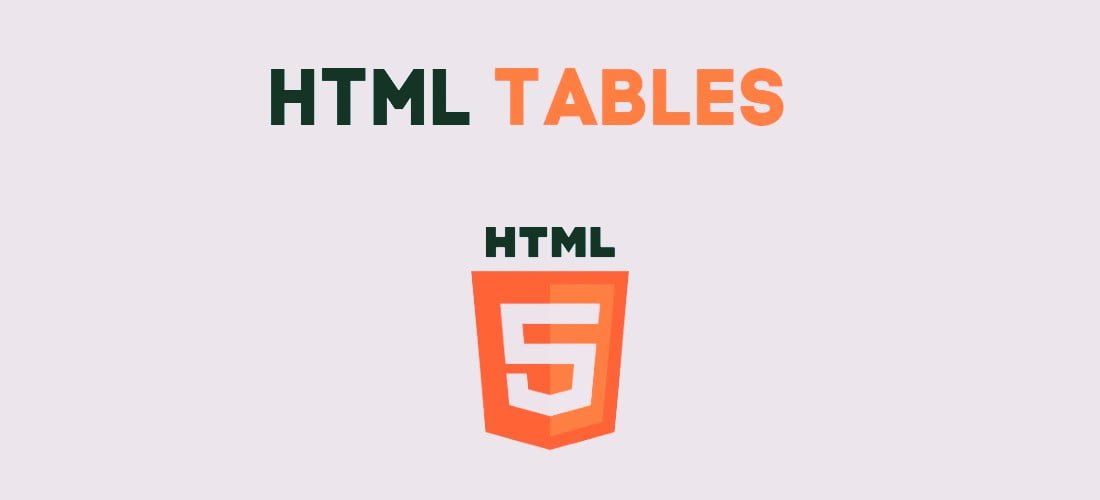 HTML Tables